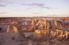 Aerial view over the rugged sand and clay formations of the Walls of China, Mungo National Park, New South Wales © Destination NSW