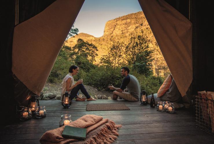 Nightfall Camp, Lamington, QLD © Tourism Queensland