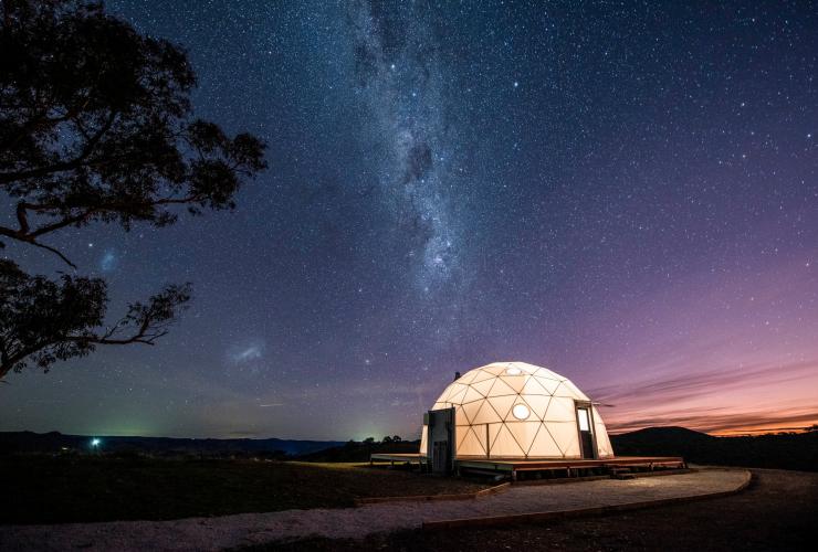 Hideaway Domes, Mudgee, NSW © Hideaway Domes