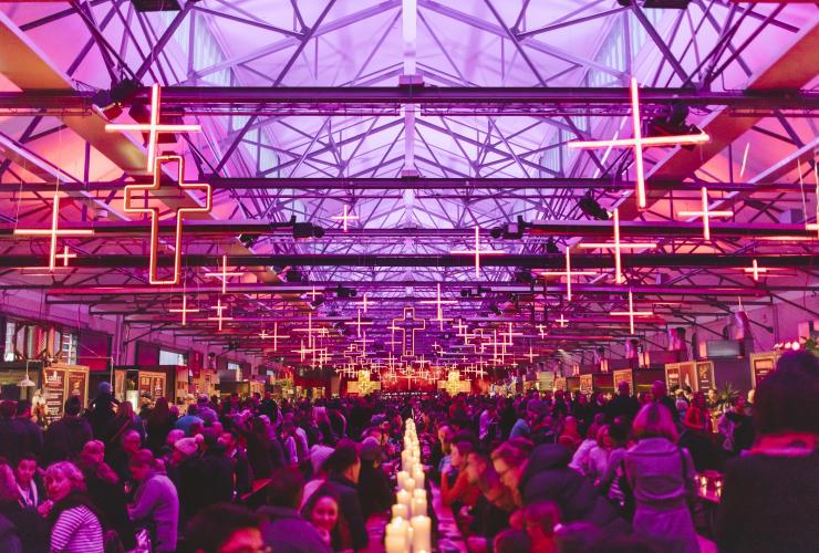 Dark Mofo winter feast, Hobart, TAS © Tourism Tasmania
