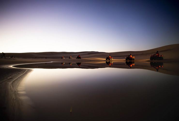 Sand Dune Adventures, Stockton Beach, Port Stephens, New South Wales © Tourism Australia