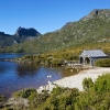 Boat Shed, Lake Dove and Cradle Mountain, Cradle-Mountain Lake St Clare National Park, TAS © Adrian Cook