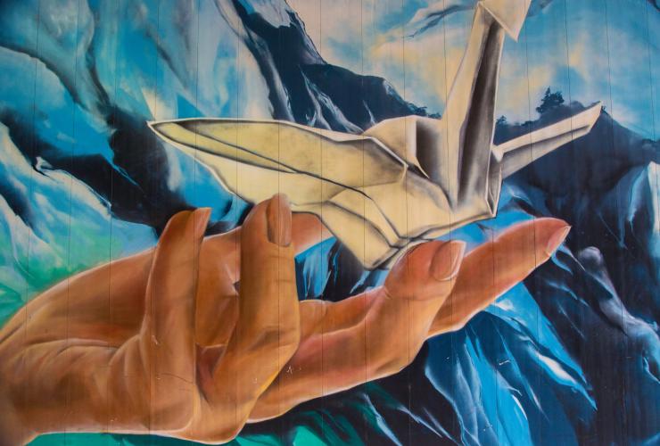 Street art, Braddon, Canberra, Territoire de la Capitale Australienne © VisitCanberra