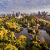 Vue aérienne des Royal Botanic Gardens © Visit Victoria