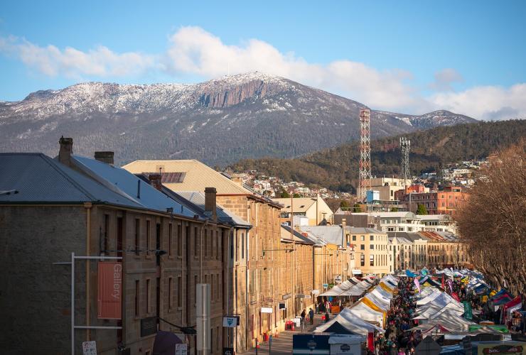 Salamanca Market, Hobart, Tasmanie © Daniel Tran
