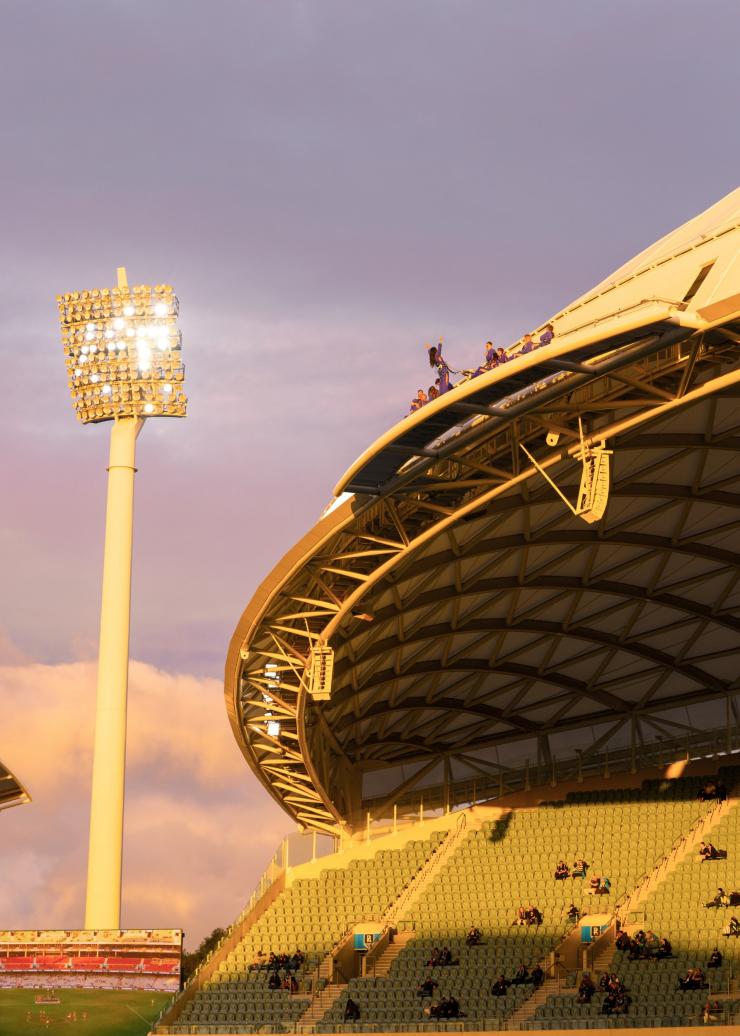 RoofClimb Adelaide Oval, Adelaide, South Australia © South Australian Tourism Commission