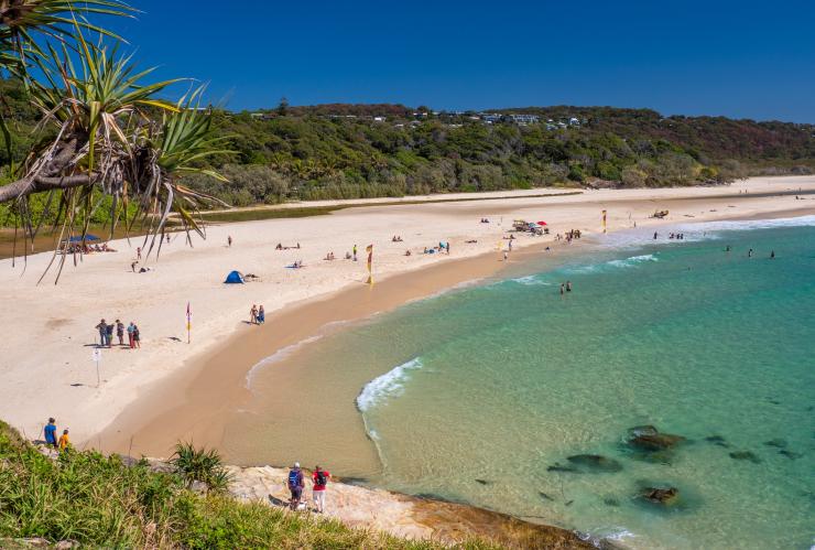 Cylinder Beach, North Stradbroke Island, Queensland © Tourism Australia