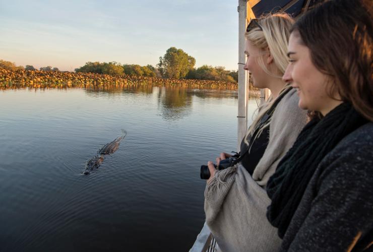 Yellow Water Cruises, Yellow Water Billabong, Northern Territory © Tourism NT/Shaana McNaught