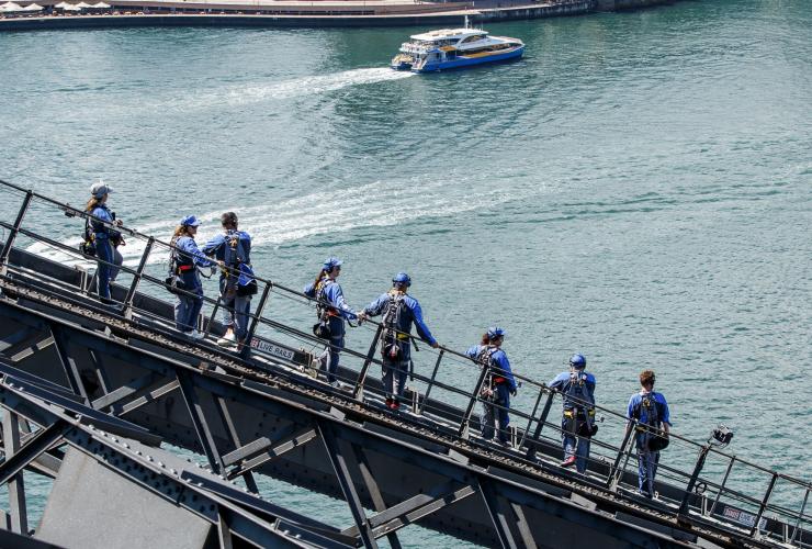 The Burrawa Climb, Sydney Harbour Bridge, Sydney, New South Wales © BridgeClimb