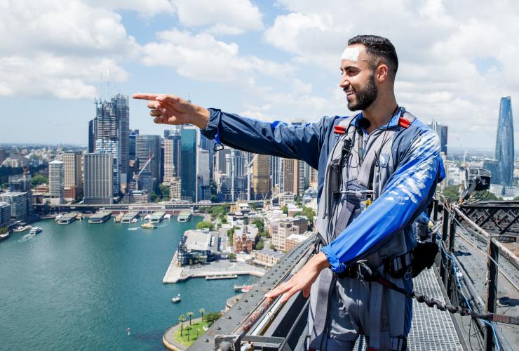 The Burrawa Climb, Sydney Harbour Bridge, Sydney, New South Wales © BridgeClimb