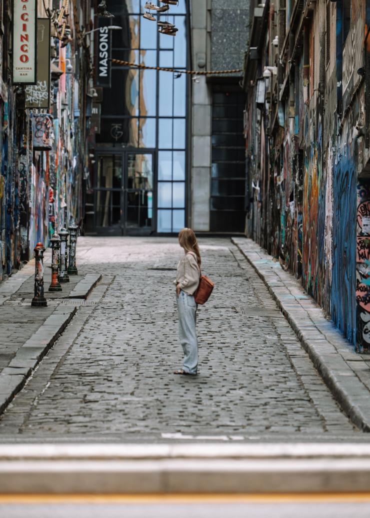 Hosier Lane, Melbourne, Victoria © Tourism Australia