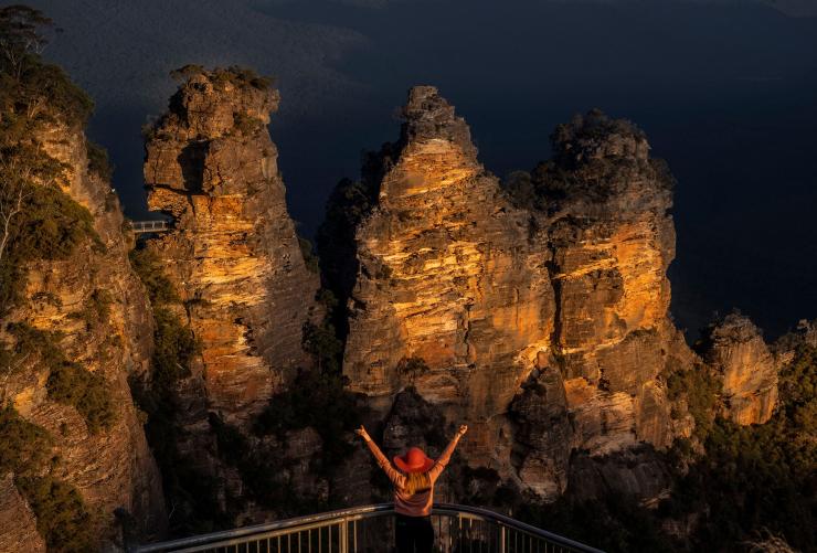 Echo Point Lookout, Katoomba, New South Wales © Rob Mulally