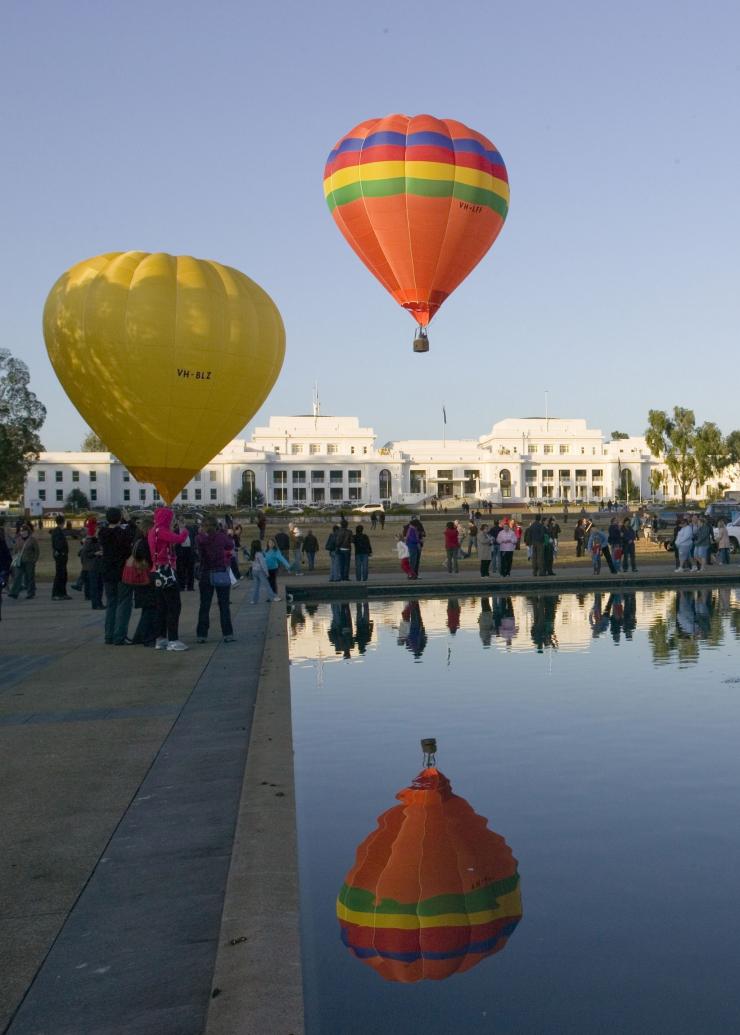 Mongolfiera, Canberra, Australian Capital Territory © VisitCanberra