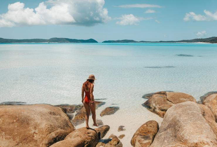 Whitehaven Beach, Whitsunday, Queensland © Tourism and Events Queensland