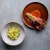 Aragosta glassata con spaghetti di patate al Pipit Restaurant di Pottsville © Sabine Bannard