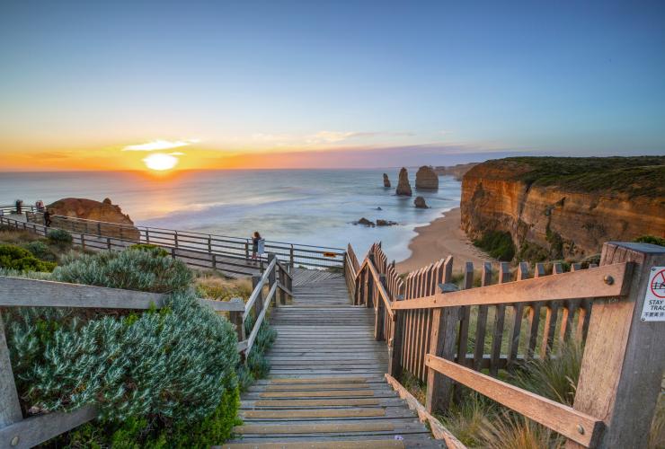 Tramonto ai Dodici Apostoli, Great Ocean Road, Victoria © Walking Perspective