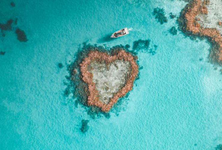 Heart Reef, Whitsunday, Queensland © Salty Wings