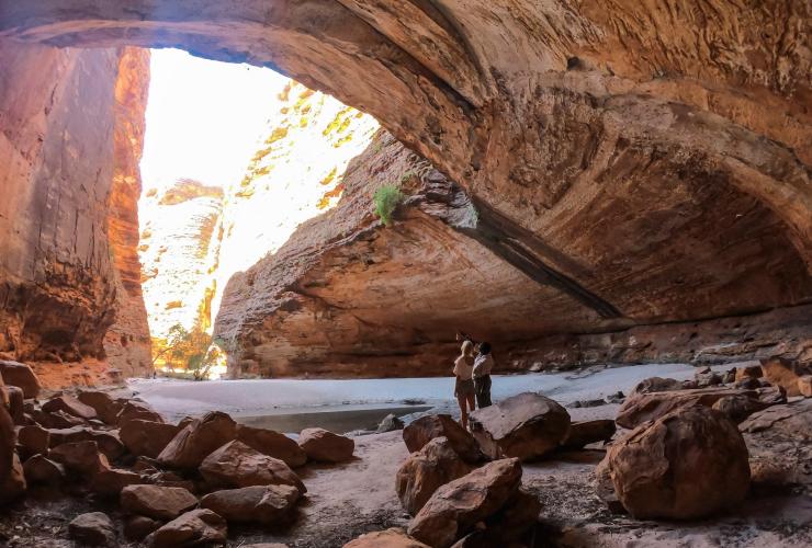 Cathedral Gorge, Bungle Bungle Range, Purnululu National Park, Western Australia © Tourism Australia