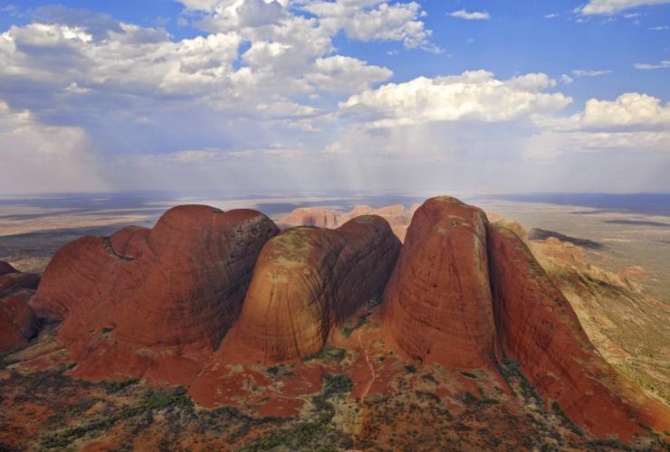 Aerial, Kata Tjuta, Northern Territory © Bill Peach Journeys