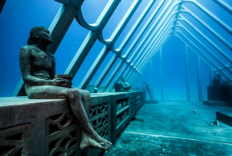 クイーンズランド州、タウンズビル、海中美術館 © Jason deCaires Taylor