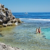 西オーストラリア州、ロットネスト島、ザ・ベイシン © Tourism Western Australia