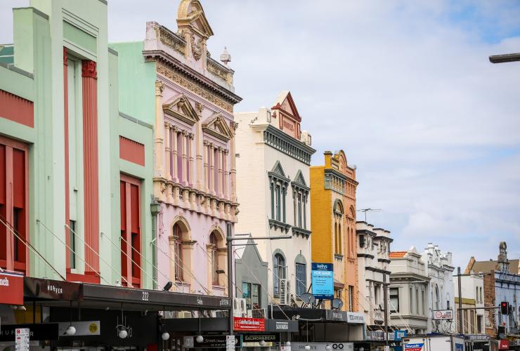ニュー・サウス・ウェールズ州、シドニー、ニュータウン、キング・ストリート © City of Sydney/Katherine Griffiths