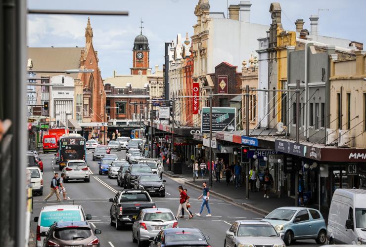 ニュー・サウス・ウェールズ州、シドニー、ニュータウン、キング・ストリート © City of Sydney/Katherine Griffiths