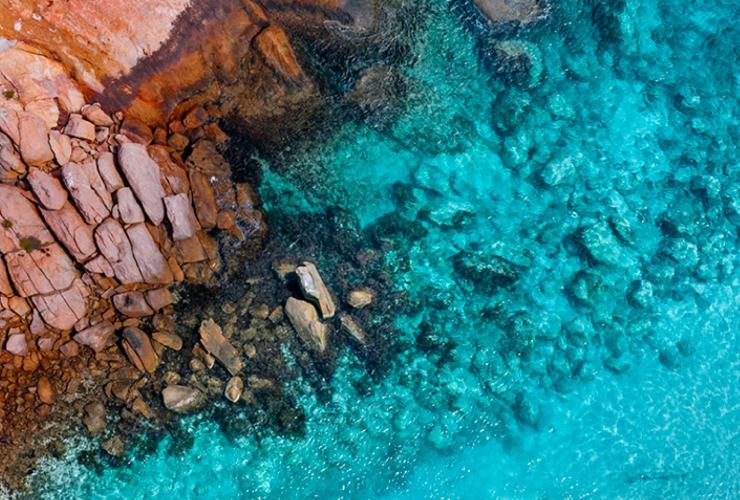 西オーストラリア州、エスペランス、ケープ・ル・グラン国立公園、ラッキー・ベイ © Tourism Australia