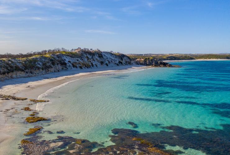 南オーストラリア州 、カンガルー島、ビボンヌ・ベイ © South Australian Tourism Commission