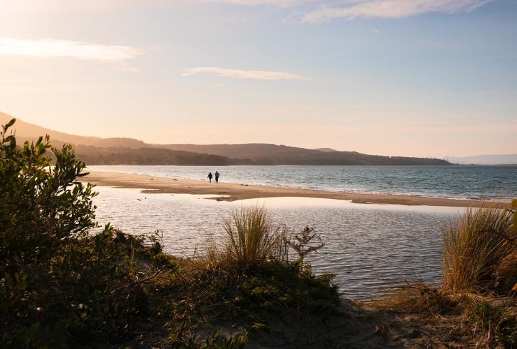 タスマニア州、ブルーニー島、アドベンチャー・ベイ © Tourism Australia