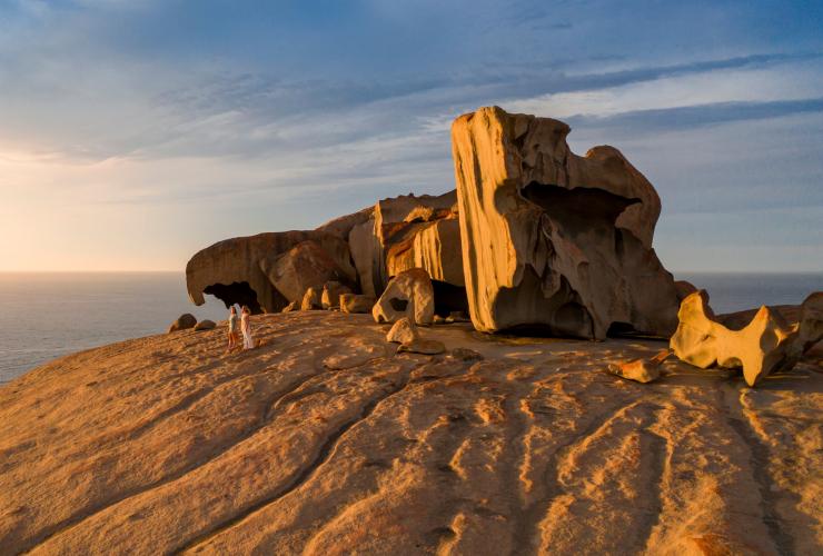 南オーストラリア州、カンガルー島、リマーカブル・ロックス © South Australian Tourism Commission
