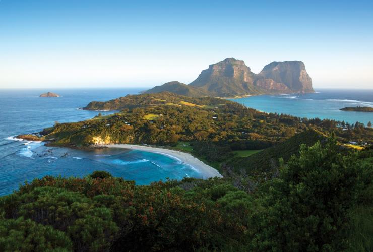 ニュー・サウス・ウェールズ州、ロード・ハウ島 © Destination NSW