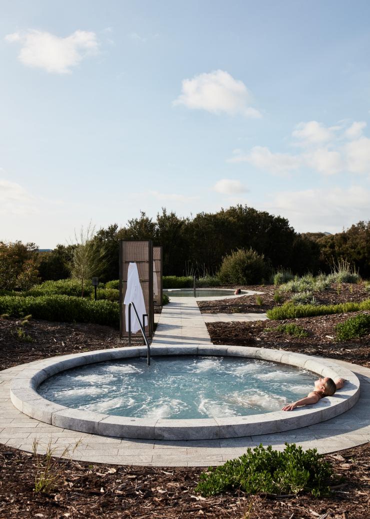 ビクトリア州、モーニントン半島、アルバ・サーマル・スプリングス&スパ © Alba Thermal Springs & Spa