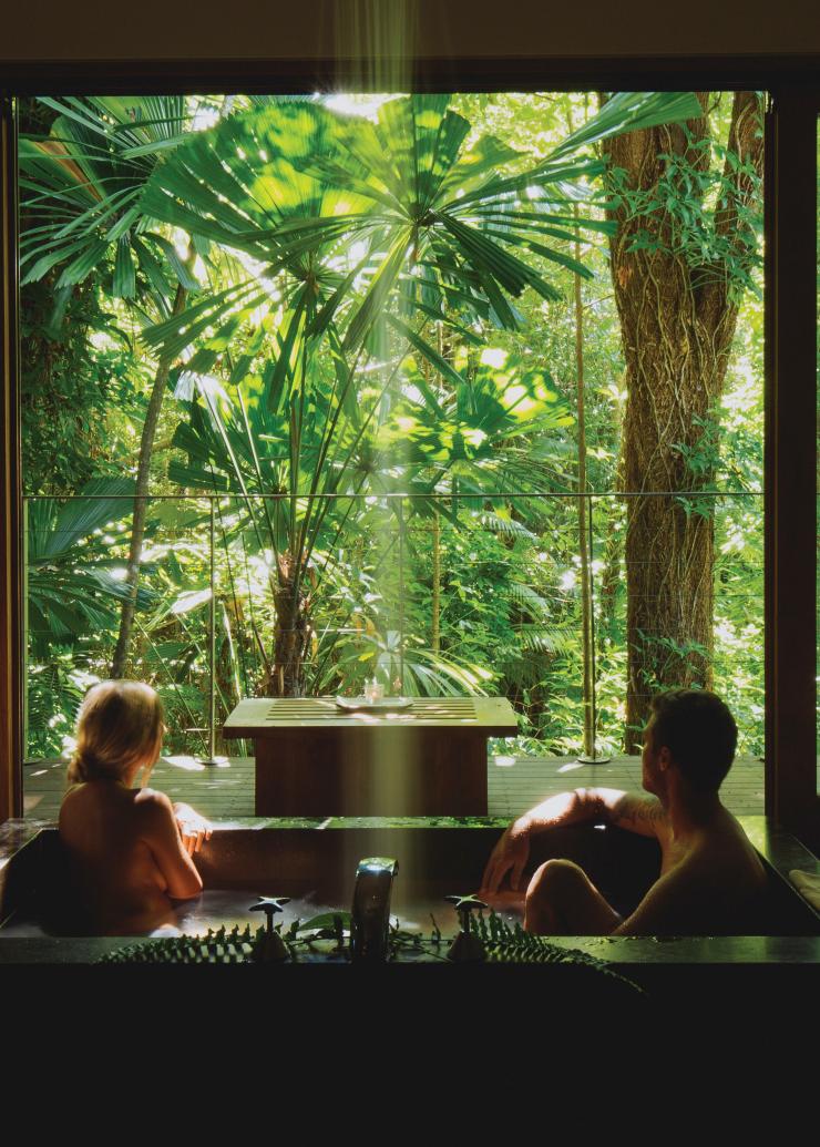 クイーンズランド州、デインツリー、シルキー・オークス・ロッジ © Silky Oaks Lodge