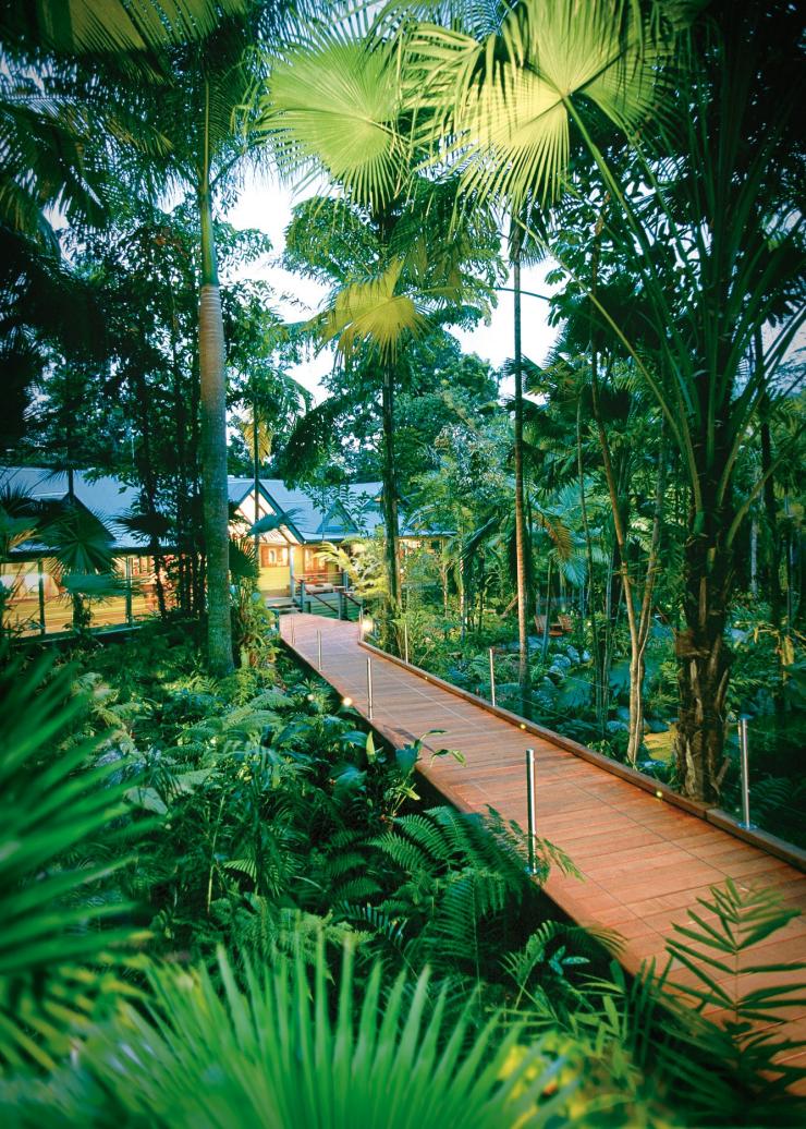 クイーンズランド州、デインツリー、シルキー・オークス・ロッジ © Silky Oaks Lodge