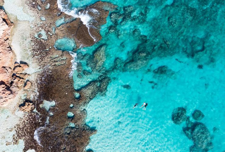 西オーストラリア州、コーラル・ベイの南、ワルーラ・ステーション © Tourism Western Australia
