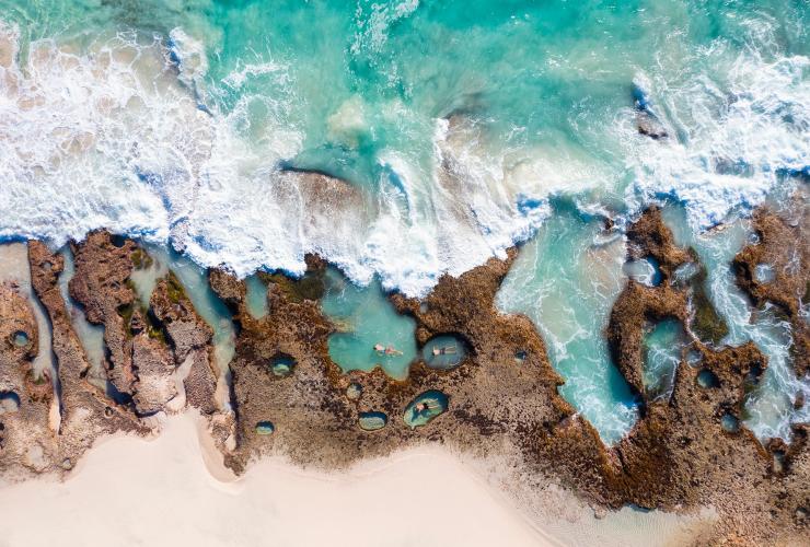 西オーストラリア州、コーラル・ベイの南、ワルーラ・ステーション © Tourism Western Australia