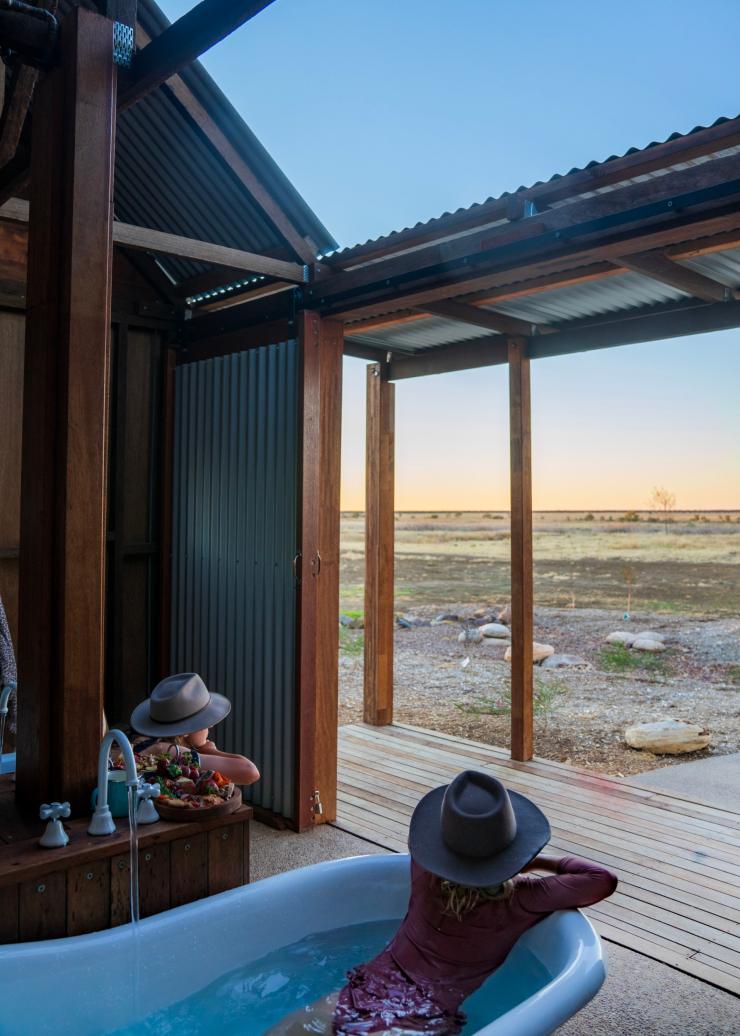クイーンズランド州、ジュリア・クリーク、ジュリア・クリーク・キャラバン・パーク © Tourism and Events Queensland