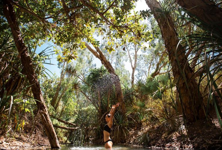 ノーザンテリトリー、キャサリン・ホット・スプリングス © Tourism Australia