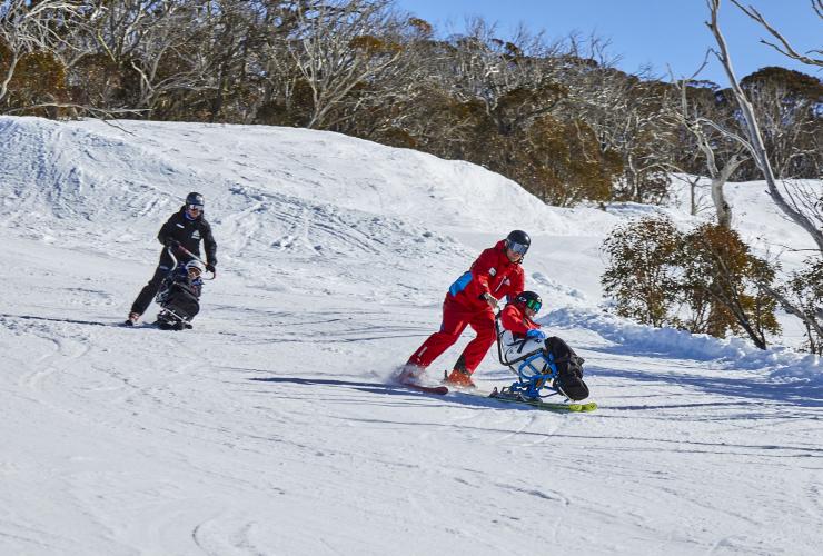 ニュー・サウス・ウェールズ州、スノーウィー・マウンテンズ、スレドボ・アルパイン・ビレッジ © Thredbo
