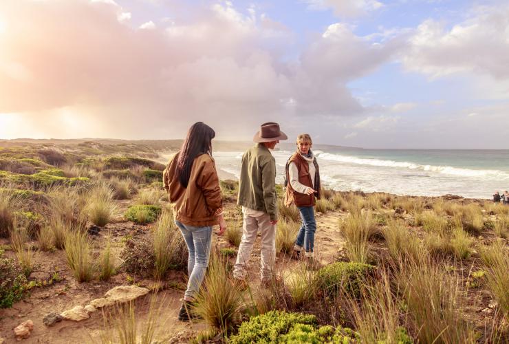 南オーストラリア州、カンガルー島、カンガルー島の原生地域トレイル © South Australian Tourism Commission