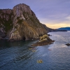 タスマニア州、ブルーニー島、サザン・シー・ベンチャーズ、ブルーニー・アイランド・パドル © Southern Sea Ventures