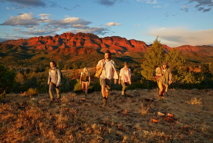 南オーストラリア州、フリンダース山脈、ルーガーズ・ヒル、アルカバ・ウォーク © Tourism Australia