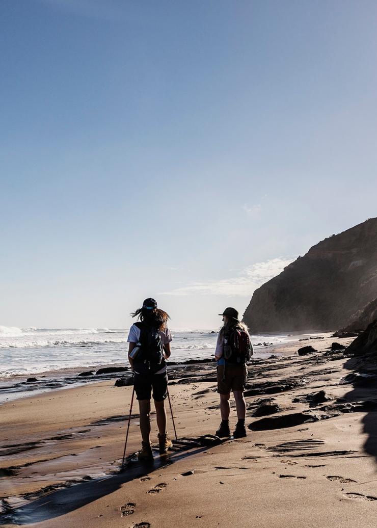 ビクトリア州、グレート・オーシャン・ロード、レック・ビーチ © Great Ocean Road Tourism