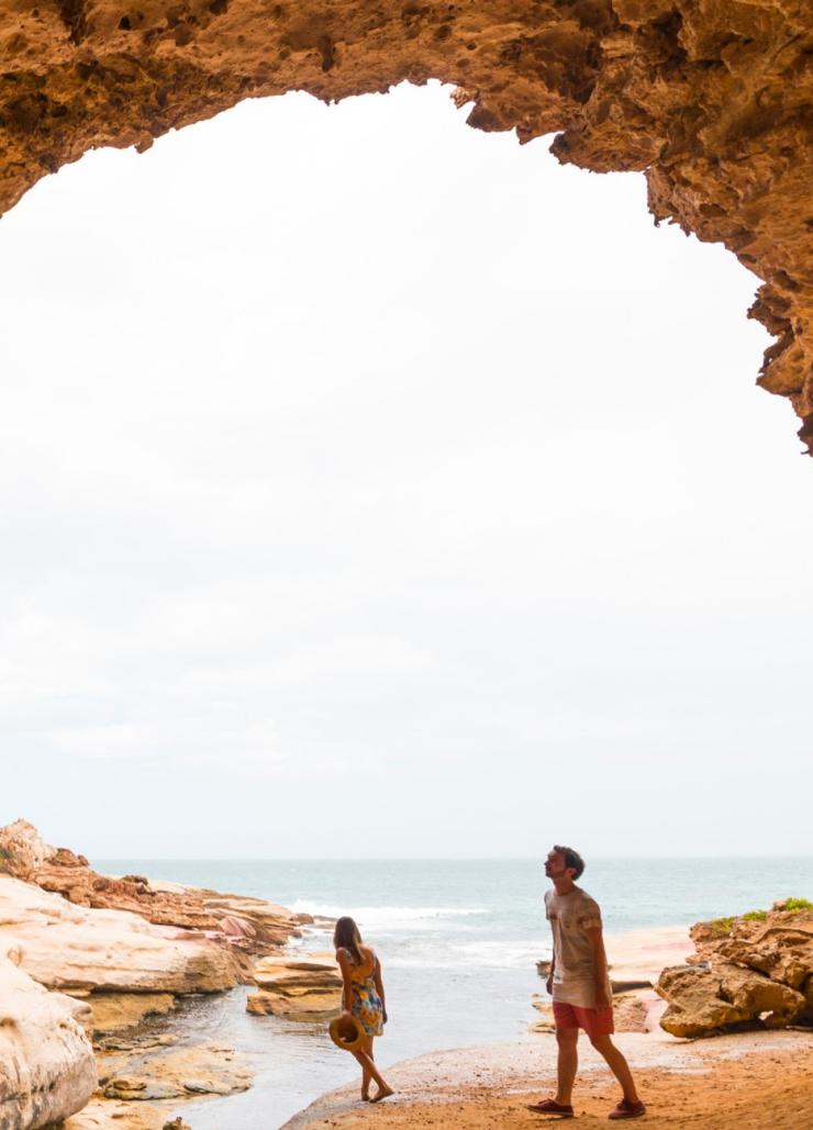 南オーストラリア州、エア半島、タリア、ウールシェッド・ケーブ © South Australian Tourism Commission