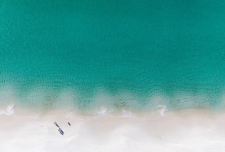 新南威爾士州杰維斯海灣的Hyams Beach©澳洲旅遊局