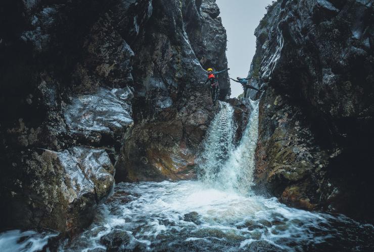 塔斯曼尼亞搖籃山的Cradle Mountain Canyons導賞團©Off the Path