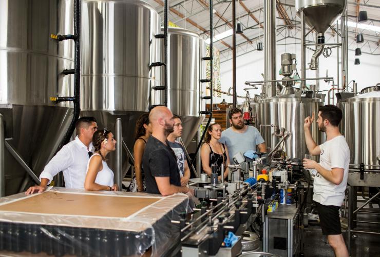 新南威爾士州拜倫灣的Stone and Wood Brewing Company啤酒廠©新南威爾士州旅遊局