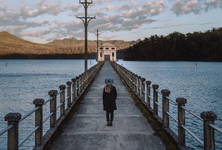 塔斯曼尼亞搖籃山聖佳爾湖國家公園的泵房角©Emilie Ristevski