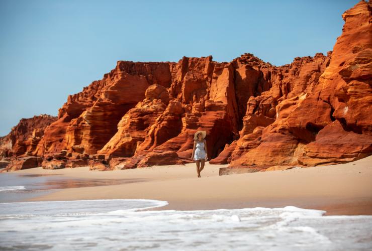 西澳州（Western Australia）布魯姆（Broome）丹皮爾半島（Dampier Peninsula）的勒韋克角（Cape Leveque）©澳洲旅遊局